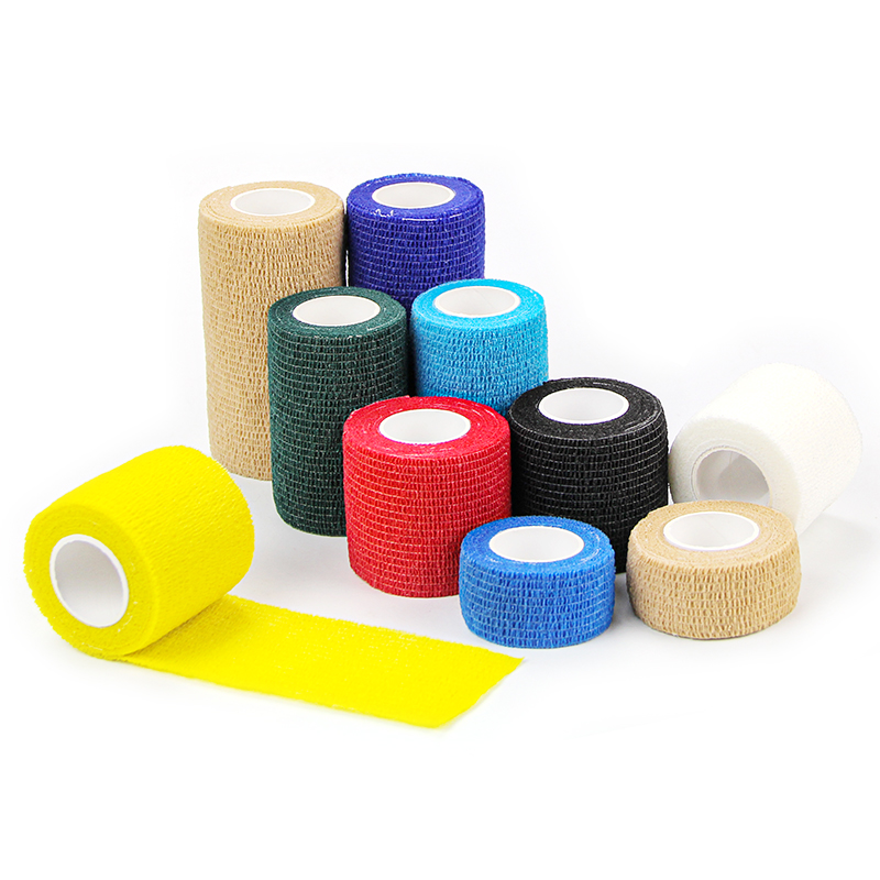 COBAN CHOSIVE ELASTIC BANDAGE RED 5 CM*4,5 MT