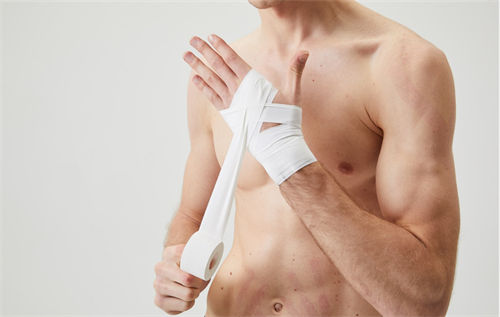 SPORT TAPE BANDAGE RED 3,8 CM*10 MT