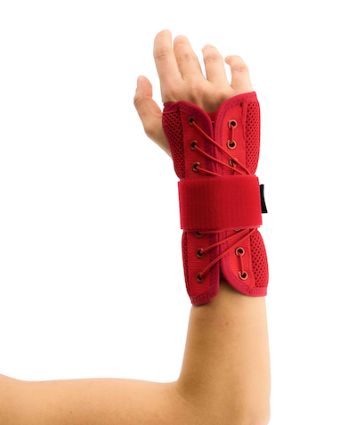 Statik El Bilek Splinti Kırmızı Bedensiz (Airtex Kumaş)